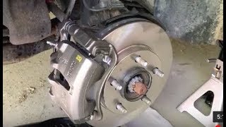 Replace Calipers on Toyota CamryCorolla  FAST amp EASY [upl. by Anelliw]