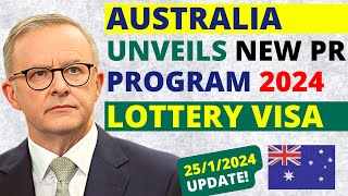 Australia New PR Subclass 192 Lottery Visa 2024  Australia PR Visa [upl. by Aceber272]