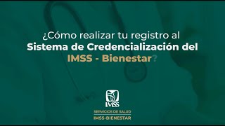 ¿Cómo obtener tu Credencial del IMSSBIENESTAR  Tutorial paso a paso [upl. by Guimar259]