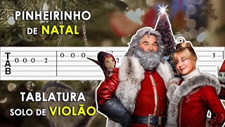 Pinheirinho de Natal  Tablatura Solo de Violão Simplificado [upl. by Keene282]