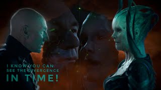 Borg Queen Is Aware Of Q • Star Trek Picard S02E02 [upl. by Tremaine]