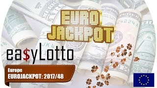 EuroJackpot results numbers 1 Dec 2017 [upl. by Luemas]