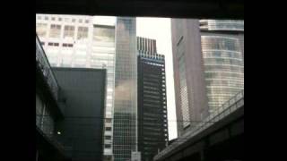 earthquake Japanese Shinjuku 地震 新宿揺れるﾋﾞﾙ2011・3・11 [upl. by Dihgirb777]