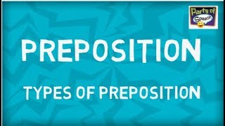 What is Preposition  Type of Preposition  Parts of Speech [upl. by Pike]