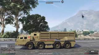 HOW TO USE THE CHERNOBOG WHILE DRIVING IN GTA5 [upl. by Riatsila]