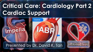 Cardiology for Critical Care Part 2  Cardiac Support [upl. by Belcher739]