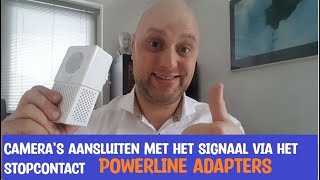 Beveiligingscamera draadloos aansluiten met een powerline adapter [upl. by Mcarthur740]