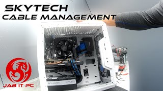 SkyTech Gaming PC  Cable Management [upl. by Meyers267]