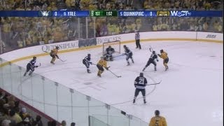 Quinnipiac vs Yale hockey [upl. by Lednahs]