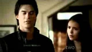 DAMON TELLS BONNIE HE KISSED ELENA  3X12  THE VAMPIRE DIARIES [upl. by Kemble]