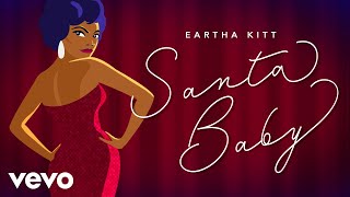 Eartha Kitt  Santa Baby Official Music Video [upl. by Elorak]