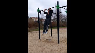 First Slow Muscle up [upl. by Enytsuj]