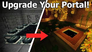 Transform Your End Portal Room in Minecraft Tutorial [upl. by Jenny662]