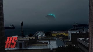 quotGodzilla Unleashes Atomic Breath In Staten Island Watersquot October 18 2019  HollywoodScotty VFX [upl. by Redd715]