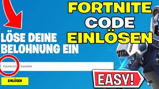 FORTNITE Codes EINLÖSEN für Vbucks oder items 2023  So geht es einfach erklärt [upl. by Eile499]