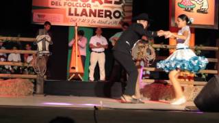 Baile Joropo Nuevos Valores del Folclor Llanero 2016 Camilo Satizabal y Angelly Murcia [upl. by Irved299]