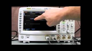 RIGOL DS6104 1GHz 4Channel Digital Oscilloscope  Part 1  screen layout ampfunction [upl. by Selfridge]