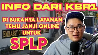 INFO DARI KBR1  SPLP DI BUKA [upl. by Ahens482]