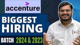 Accenture Hiring 2024 amp 2023 Batch  Accenture Off Campus Drive 2024 amp 2023 Batch  No 60 Criteria [upl. by Shanley]