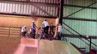 WORLDS FIRST BMX INWARD  LIAM QUINLIVAN [upl. by Suoirred262]