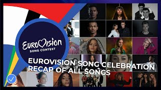 Eurovision Song Celebration 2020  All 41 songs [upl. by Ayirp]