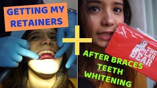 WHICH RETAINERS SHOULD YOU CHOOSE AFTER BRACES ll REVIEW MOLAR BEAR TEETH WHITENING [upl. by Eelac824]