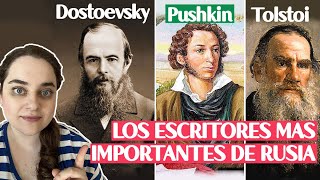 LOS 3 FAMOSOS ESCRITORES RUSOS 📚 GRANDES REPRESENTANTES DE LA LITERATURA CLÁSICA RUSA [upl. by Whalen705]