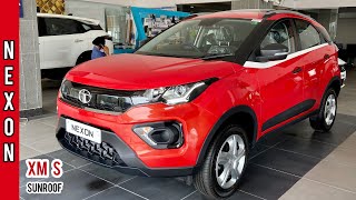 2021 Tata Nexon XM S  Sunroof  Rs 867L🔥  Most Detailed Walkaround Video [upl. by Navarro]