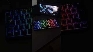 Wooting 60HE Unboxing 📦⬆️ wooting wooting60he unboxing rgb gaming gamingkeyboard luXu [upl. by Jamey889]