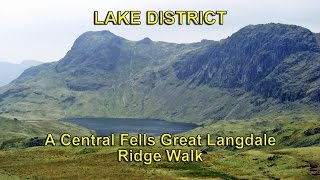 Lake District  The Central Fells  Langdale  Ridge Walk  High Close via BLEA RIGG to Stickle Tarn [upl. by Willetta662]