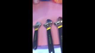 harbor freight adjustable wrenches review [upl. by Rohclem]