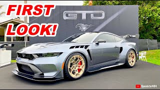 Mustang GTD First Look Detailed Walkaround With Active Aero Demo Sound [upl. by Sanborne]