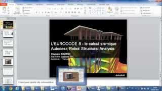 Autodesk Robot Structural Analysis et lEurocode 8 [upl. by Swehttam384]