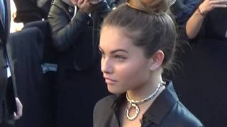 Thylane BLONDEAU  Paris Fashion Week 4 october 2016 show Chanel [upl. by Eissel810]