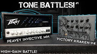 Peavey Invective MH vs Victory Kraken V4 Amp HighGain Comparison [upl. by Yesrod]