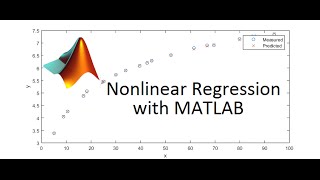 Nonlinear Regression in MATLAB [upl. by Alrick]