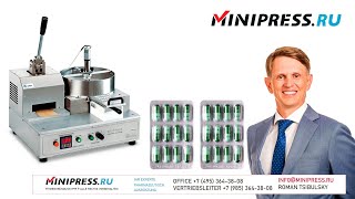 Halbautomatische Blisterverpackungsmaschine ITA011 Minipressru [upl. by Remde]