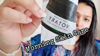 My Morning Skin Care Review Votary cream from Beauty Bay [upl. by Herwick]