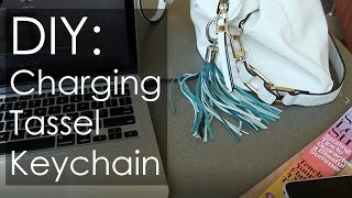 DIY Charging Tassel Keychain [upl. by Chaddy]