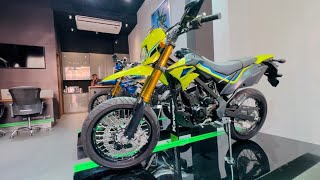 Kawasaki DTracker 150 Price In BD 2023  Yellow Colour  Gadgets amp Automobile Look [upl. by Brelje]