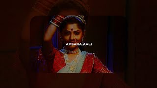 Apsara Aali  Slowed amp Lyrics  Natarang  Sonalee Kulkarni Ajay Atul  Marathi Song [upl. by Agle777]