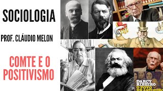 Sociologia  Contribuições de Comte Positivismo Spencer Organicismo e Darwin  12  Pensadores [upl. by Kasey831]