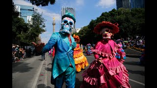 Desfile Internacional de Día de Muertos Ciudad de México [upl. by Rheingold366]