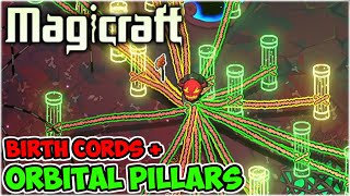 This Build is SICK 👽 Orbital Pillars  Birth Cord  Magicraft [upl. by Spillihp]