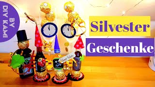 CHRISTMAS DIY 🎁Rocher Silvester Geschenkideen 🎁 einfaches Last Minute Geschenkidee New Year’s Eve [upl. by Anilrats808]