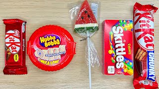 Unpacking Lollipops Chupa Chups and Snickers  ASMR  Satisfying Video [upl. by Anik]