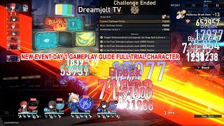 Honkai Star Rail Dreamjolt TV New Event Day 1  Full Trail Character 95k Points Guide [upl. by Naawaj]