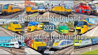 Treinen in Nederland 2021  Trains in the Netherlands 2021 [upl. by Philps]