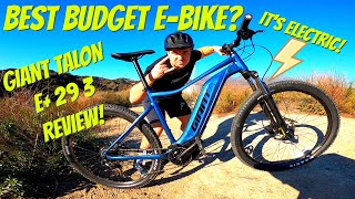 Best Budget E Mountain Bike Giant Talon E 29 3 Review [upl. by Jasper]