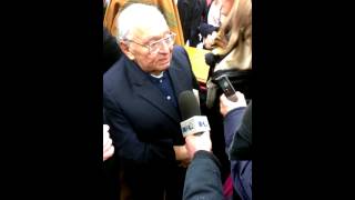 Gustavo Gutierrez speaking at the Vatican [upl. by Salisbury439]